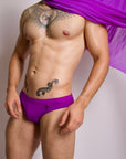 Bikini Crayon Purpura Profundo