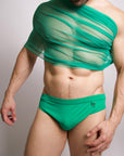 Bikini Crayon Verde Limón